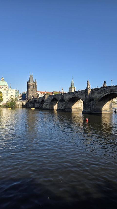 Praha z paluby