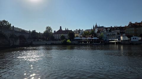 Praha z paluby